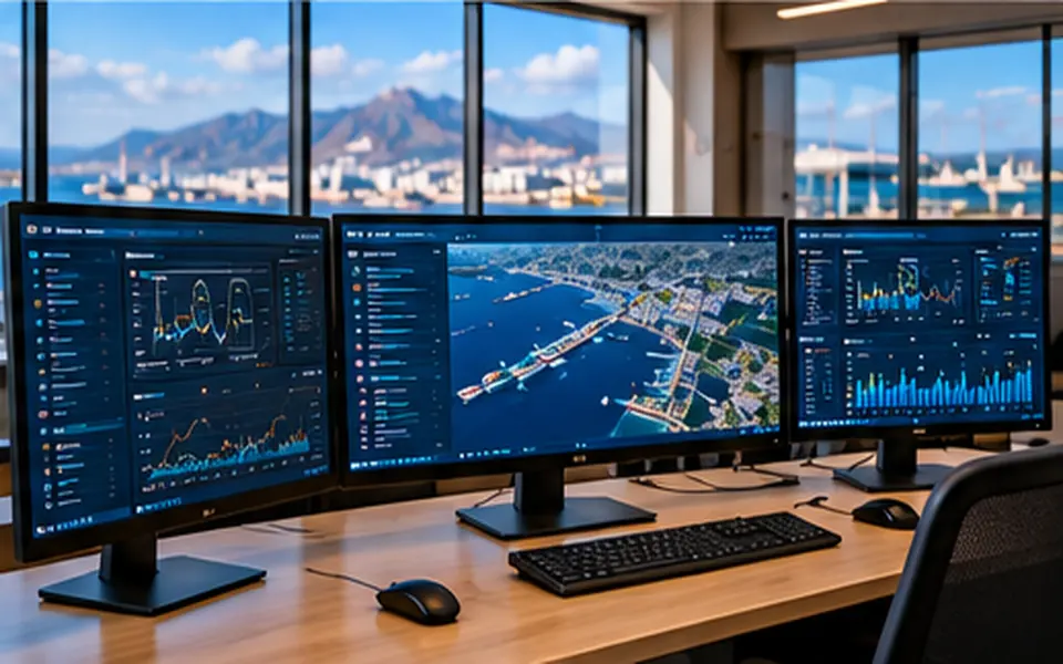 Sala de control y monitorización de infraestructuras